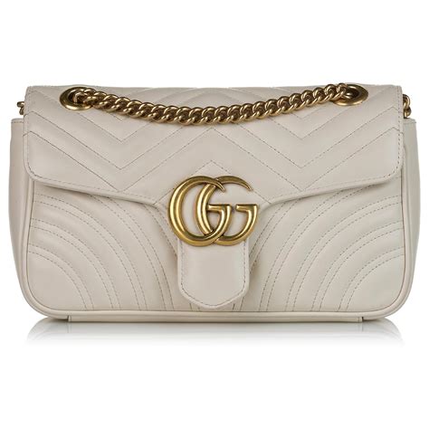 borsa gucci bianca tracolla|borse donna gucci.